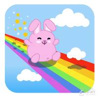bunny rainbow